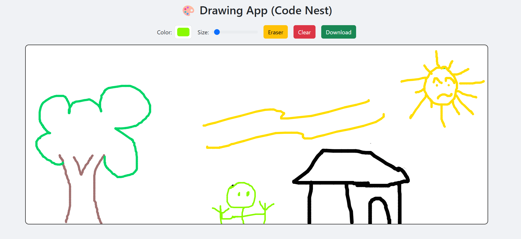 Code Nest Drawing App